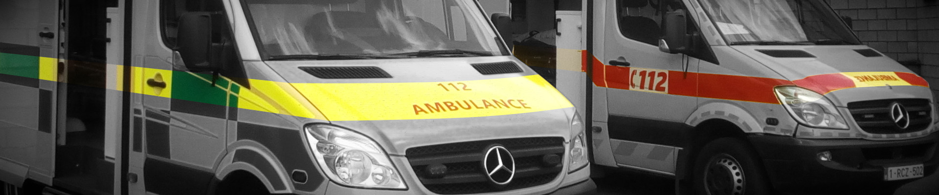 Banner de la page Ambulance.